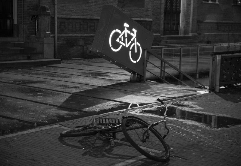 De fiets die het niet haalde
